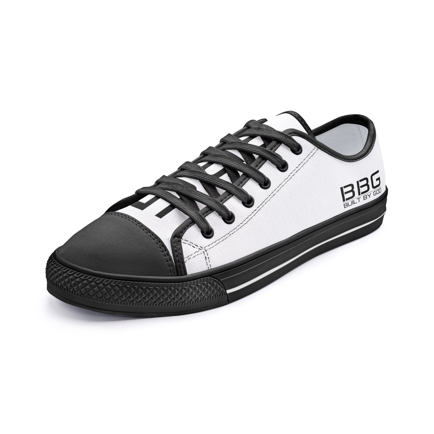 Built By God Low Top Canvas Shoes