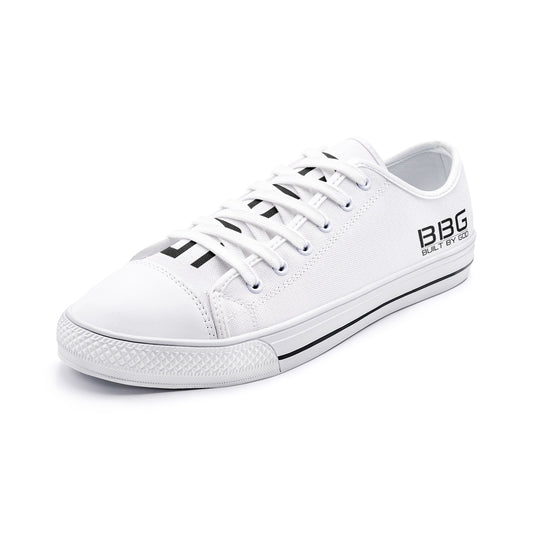 Built By God Low Top Canvas Shoes