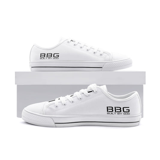 Built By God Low Top Canvas Shoes
