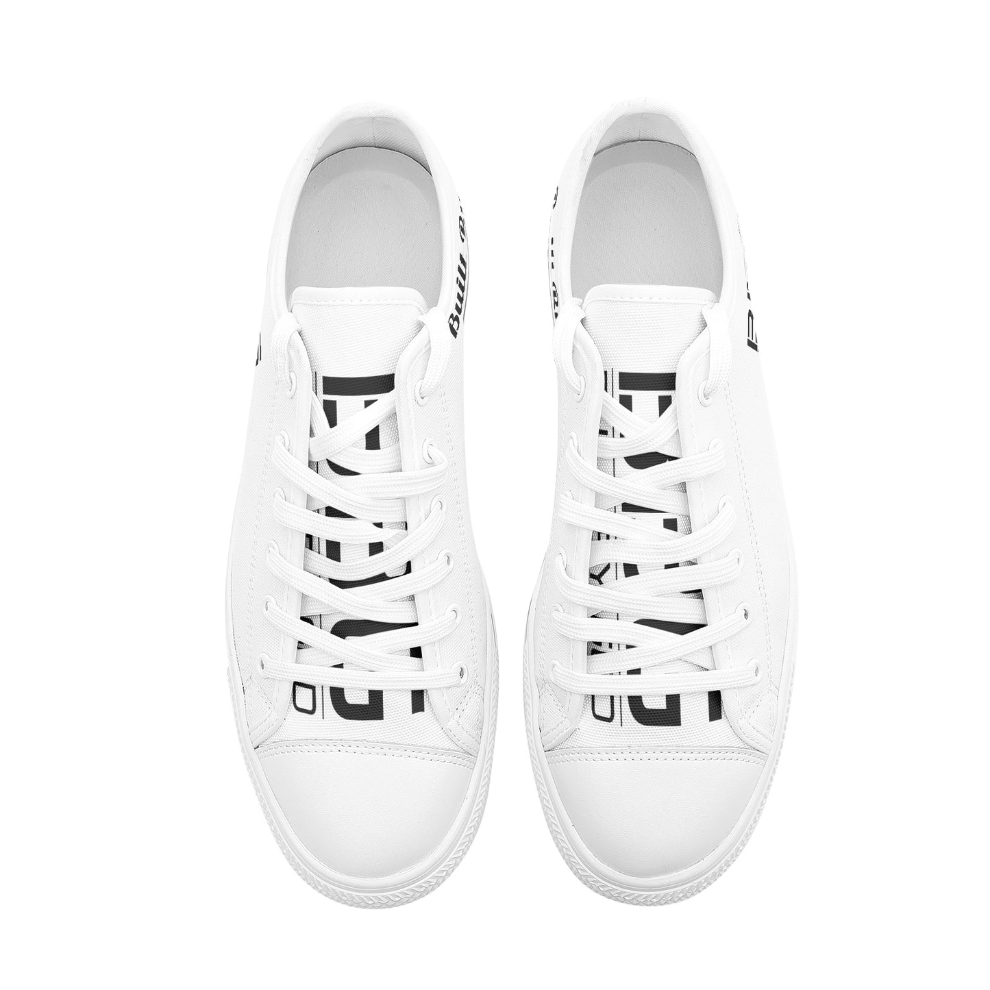 Built By God Low Top Canvas Shoes